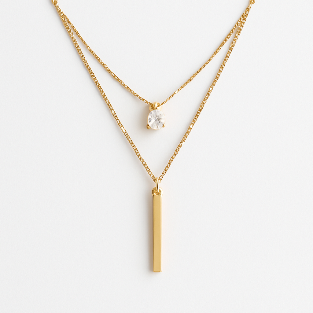 Star Pearl Clavicle Chain