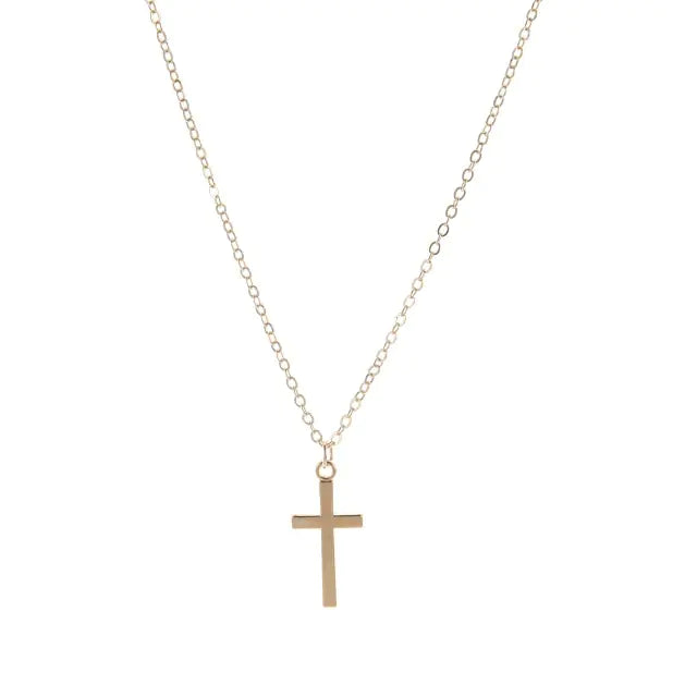 Stylish Cross Pendant Necklace